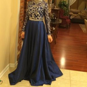 Size 4 custom A line gown